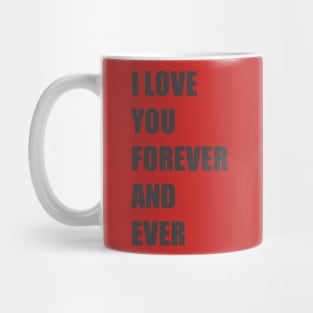 I knew what love is only when i found you Mug